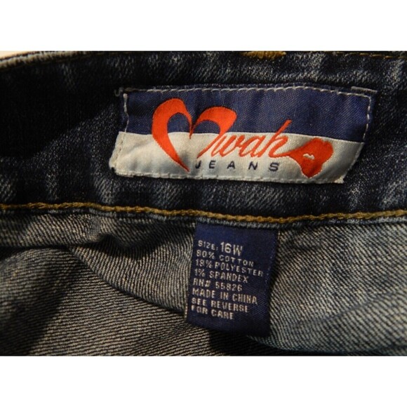 Mwah Jeans Size 16, Legs 38ins Long, 29in Inseem. - Picture 7 of 8